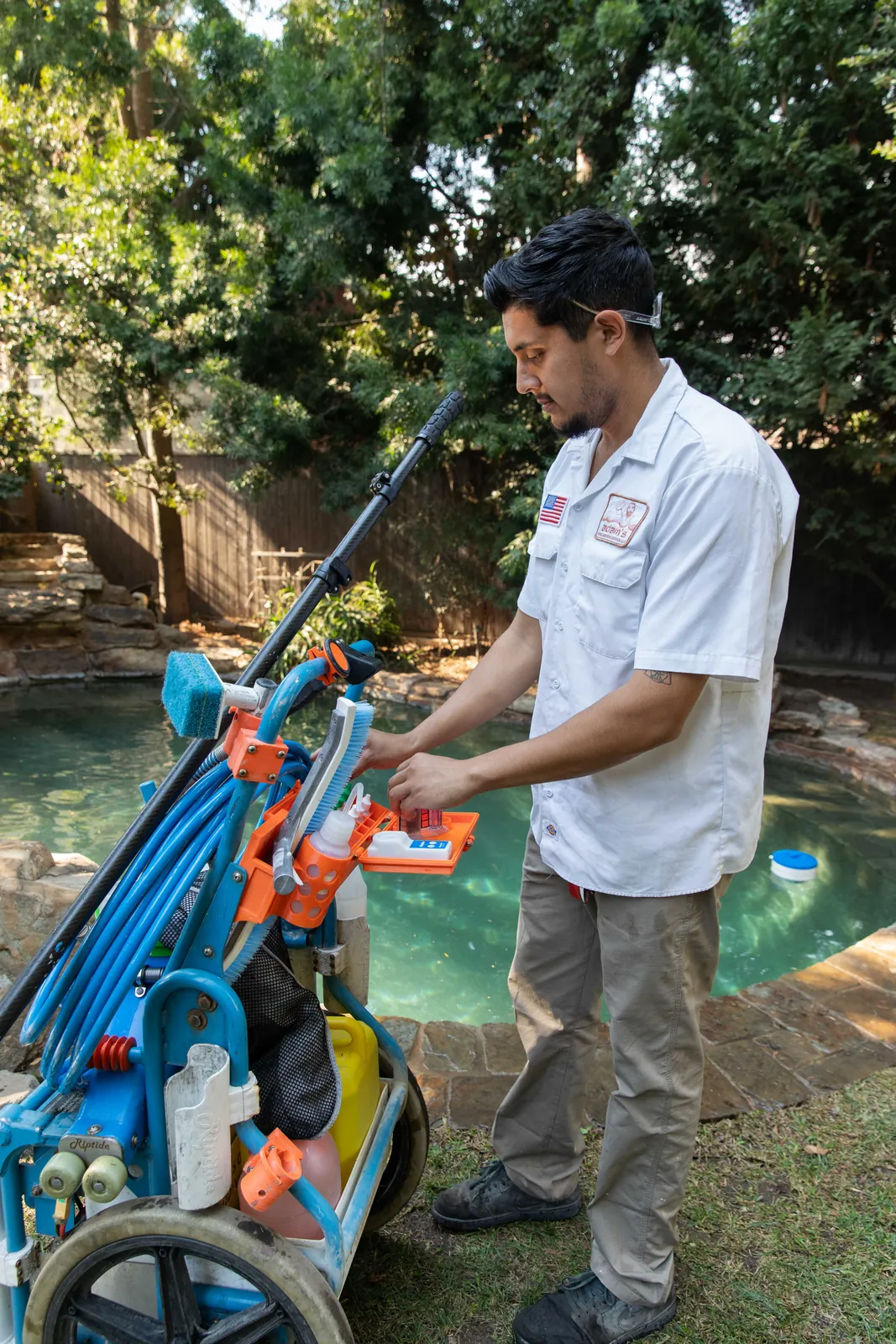 Downey pool filter cleaning