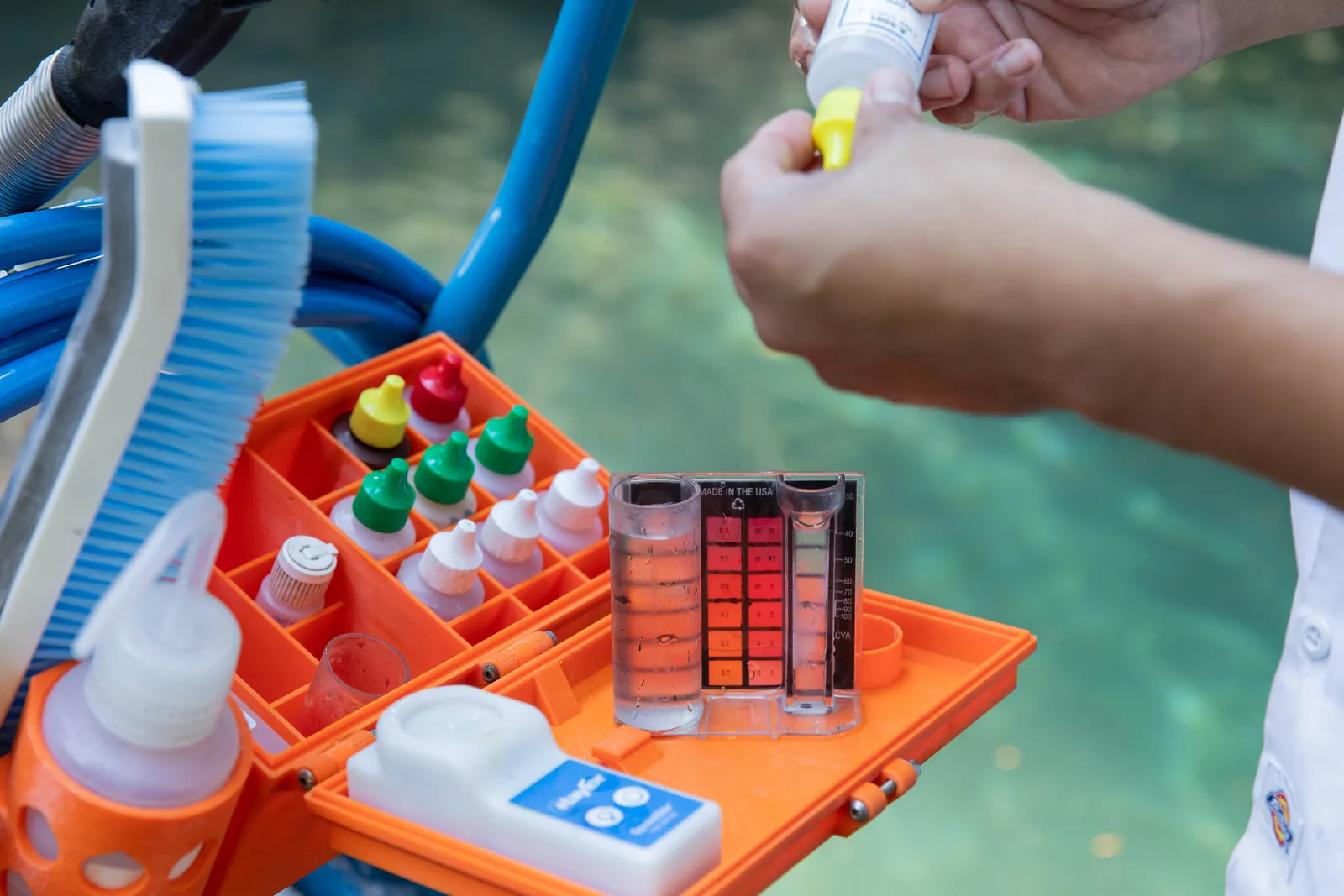 North Long Beach pool chemistry balance
